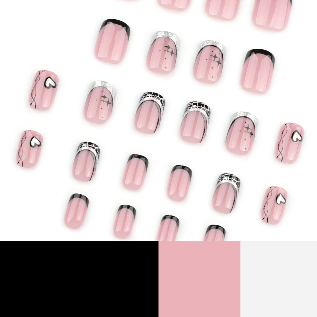 Artificial nail art with glamorous design Kalsten