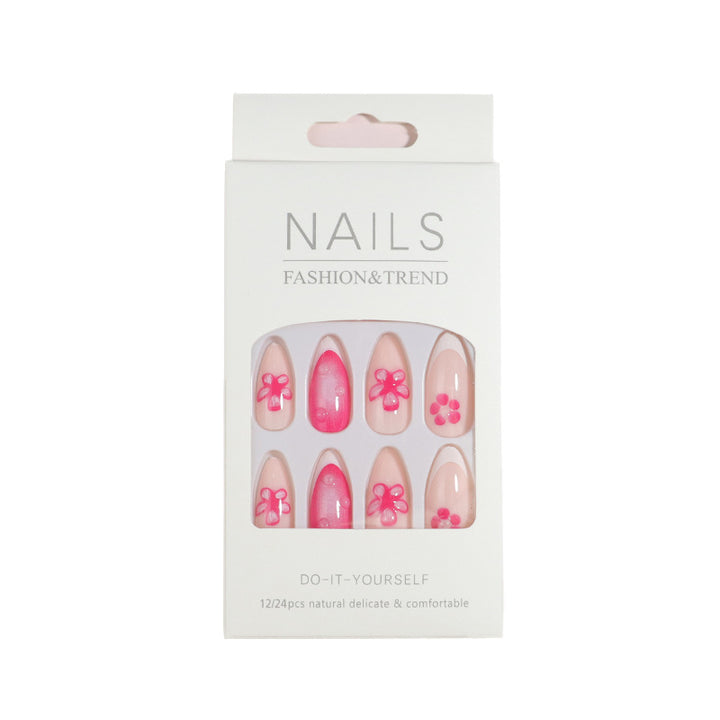Premium Press-On Nail Set with Decorative Accents Kalsten
