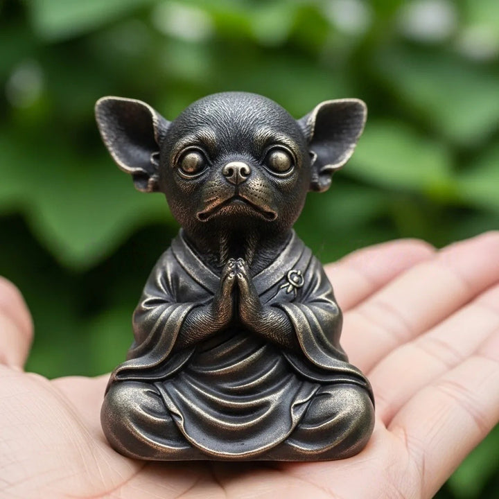 Decorative Meditating Dog Figurine Kalsten
