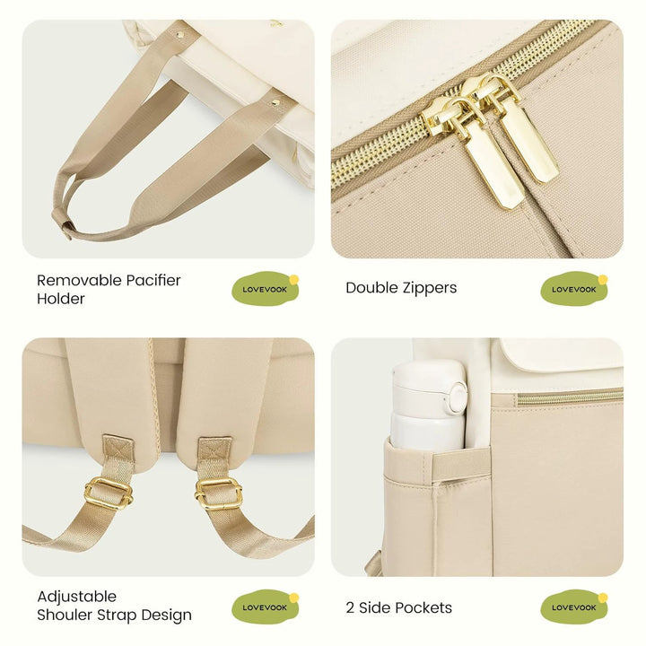 Multifunctional handbag with detachable backpack straps Kalsten