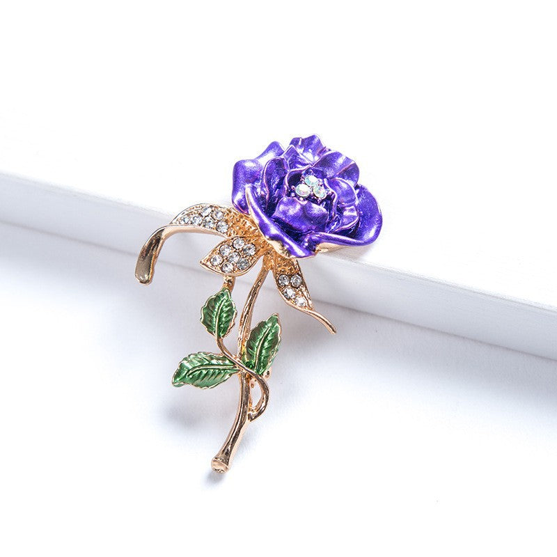 Elegant floral decoration with crystals Kalsten