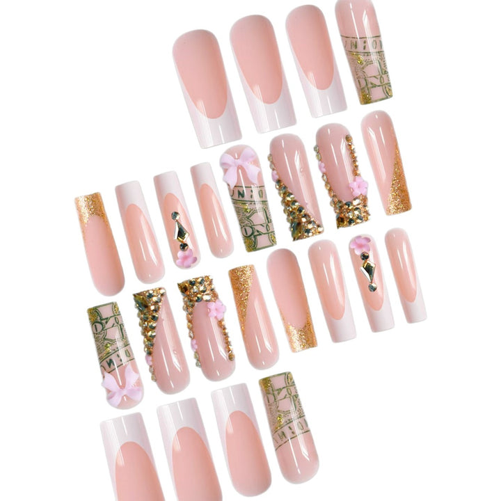 Decorative Acrylic Press-On Nails Kalsten