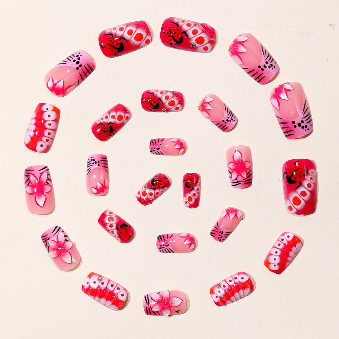 Artistic Floral Nail Art Extensions Kalsten 1789713157