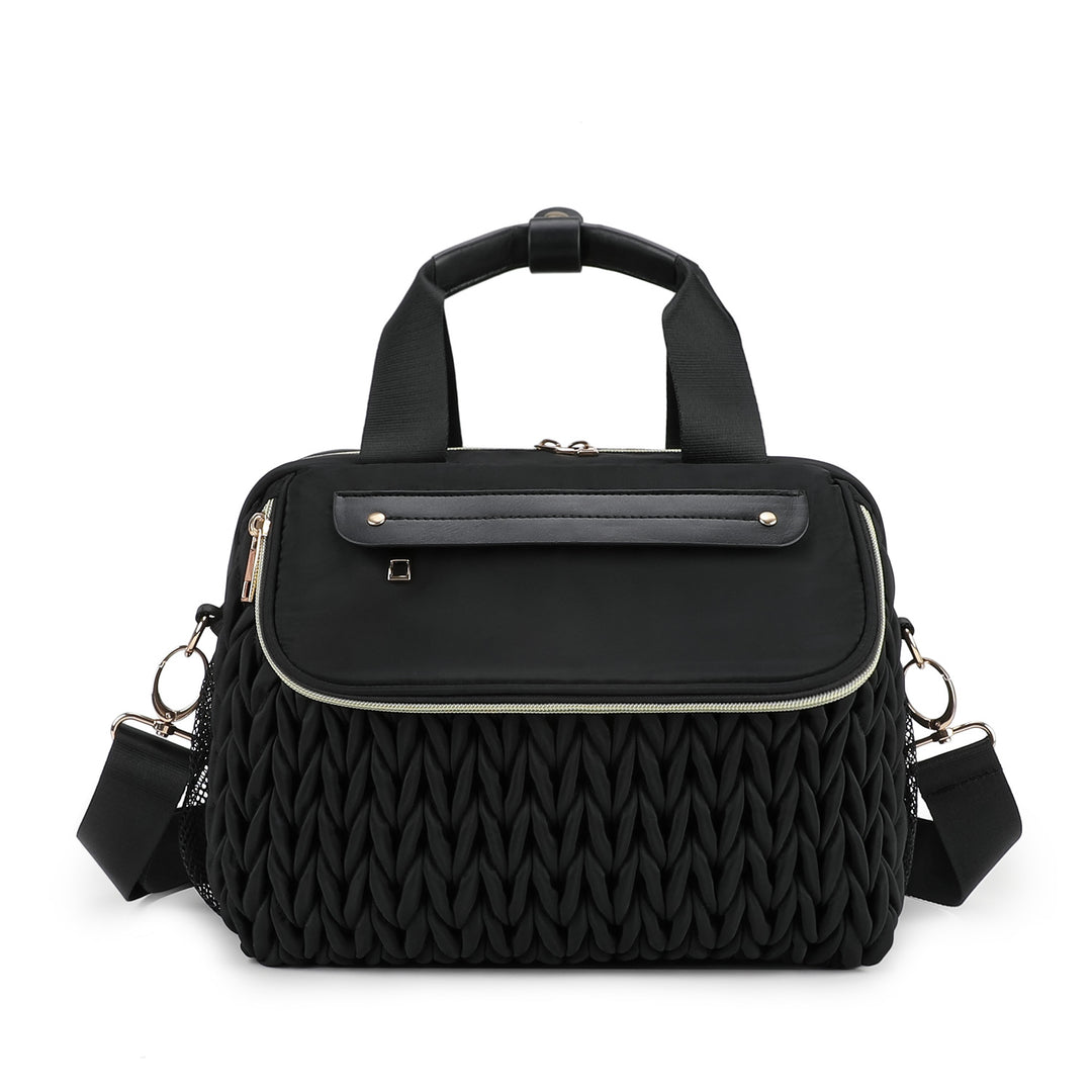 Modular handbag with braided design Kalsten