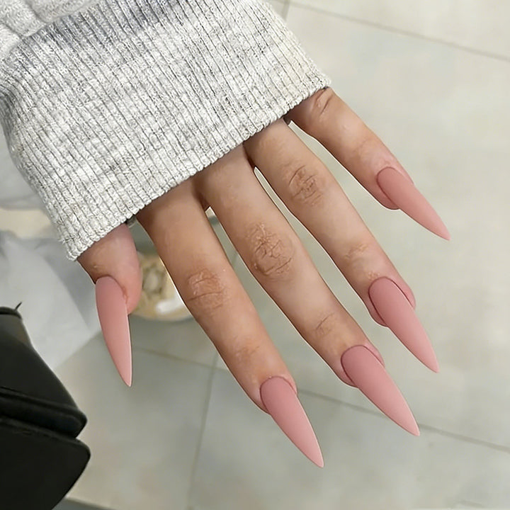 Matte Stiletto Nail Extensions Kalsten