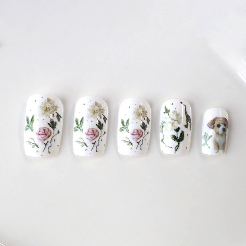 Artistic Pet-Themed Nail Art Kalsten
