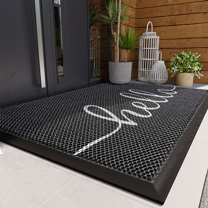 Decorative Mesh Welcome Mat Kalsten