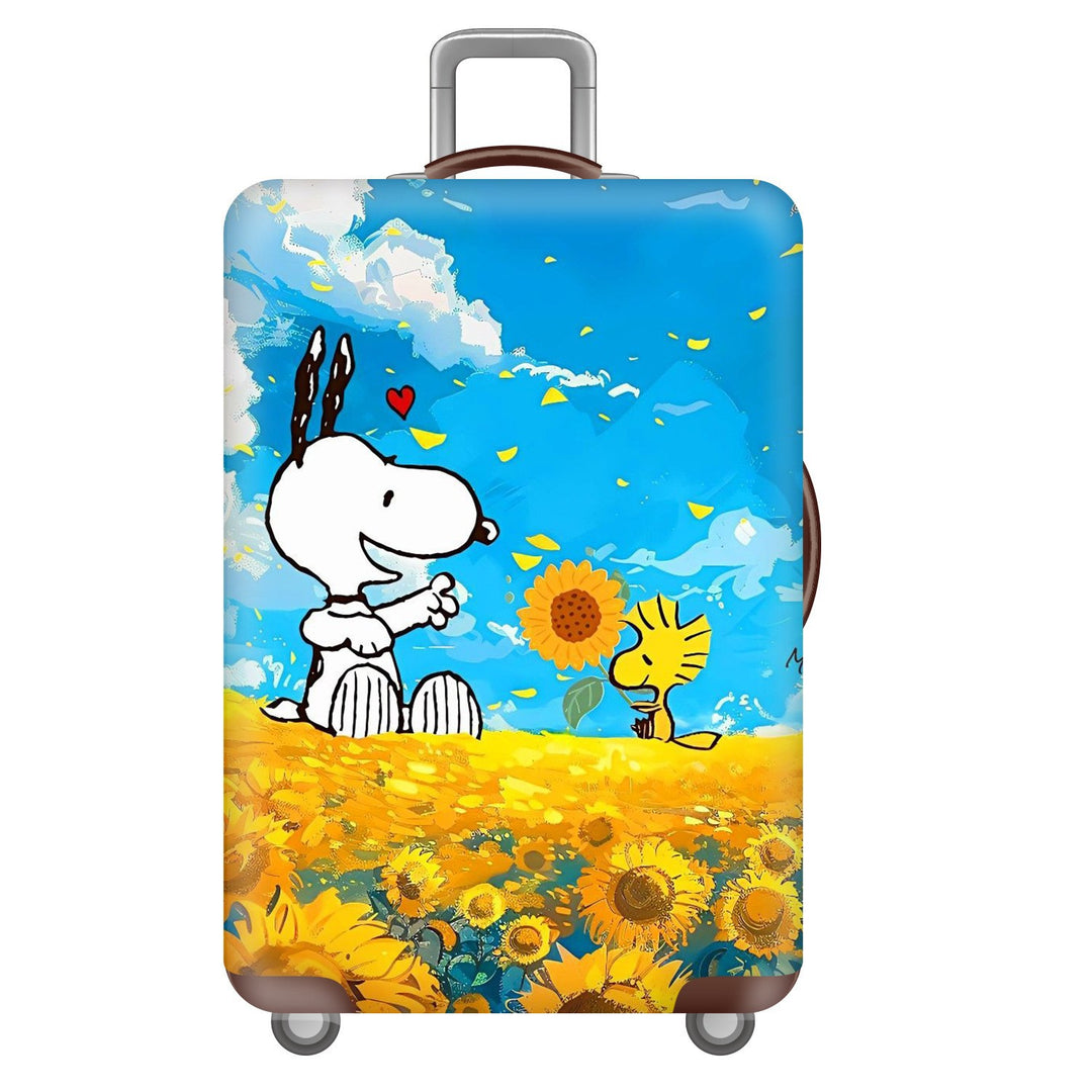 Unisex Hard-shell luggage with playful Snoopy motif Kalsten