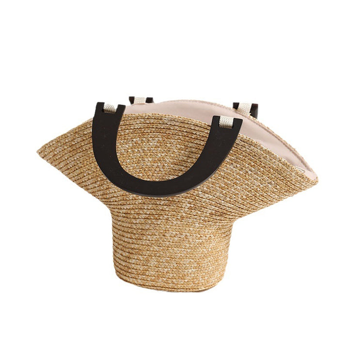 Fashionable Basthandbag with Stylish Plastic Handles Kalsten