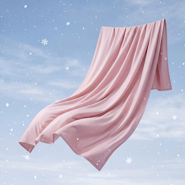 Ladies' soft flowing cashmere-like thermal scarf with anti-pilling and windproof inner side Kalsten