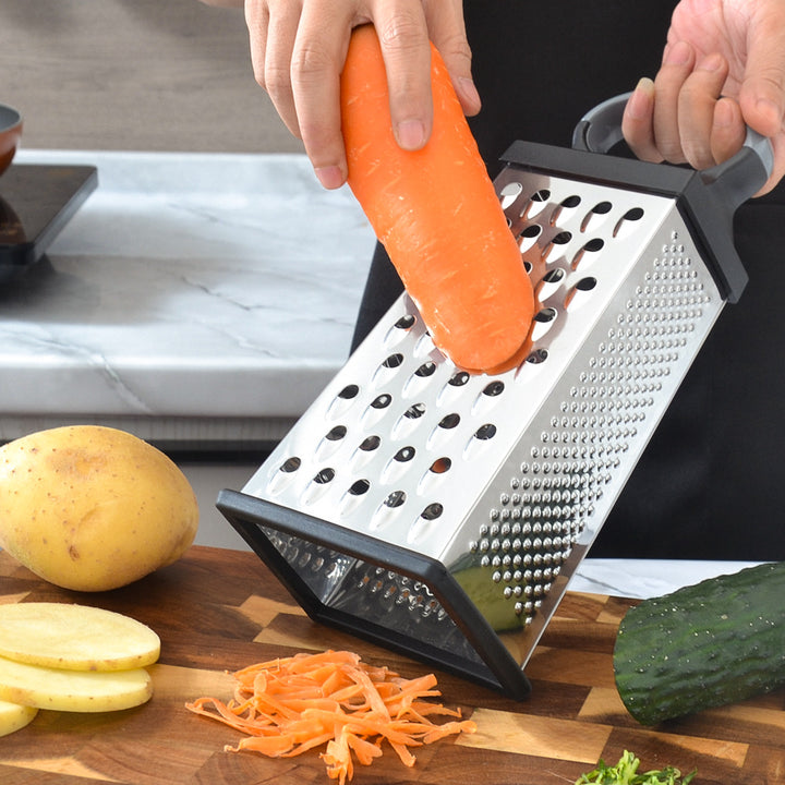 Multifunctional kitchen grater with safety handles Kalsten