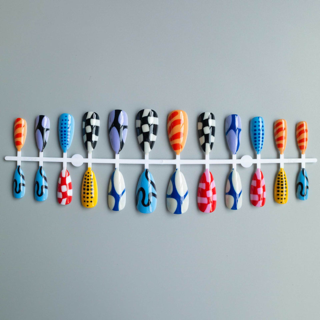 Creative Geometric Nail Art Kit