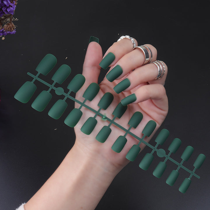 Matte Finish Press-On Nail Set Kalsten
