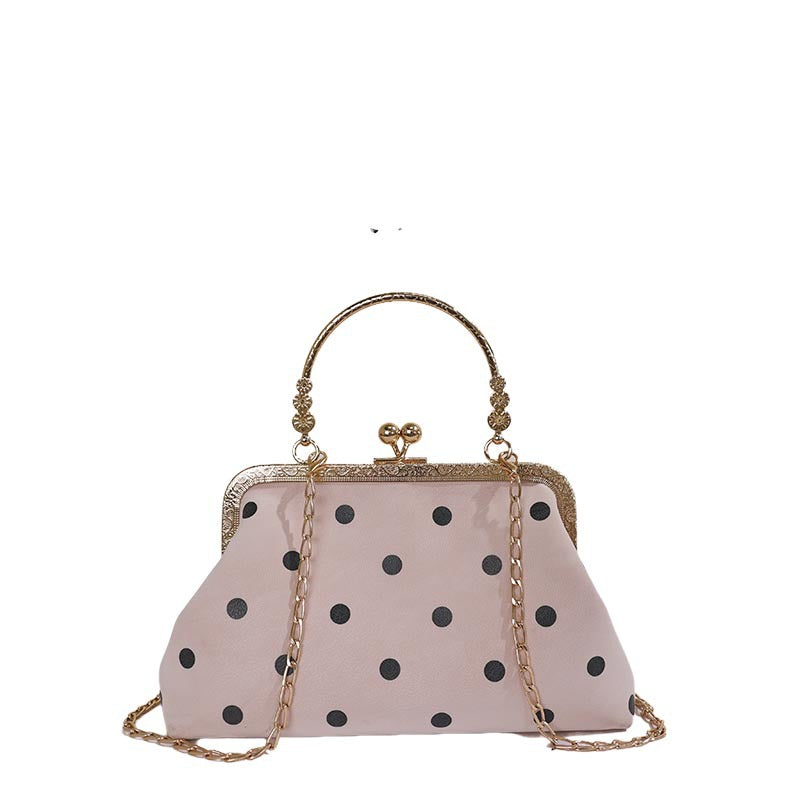 WoVintage Elegant Polka Dot Evening Clutch Kalsten