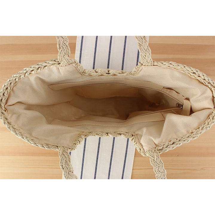 Designer Tote Bag Made from Handcrafted Natural Material Kalsten