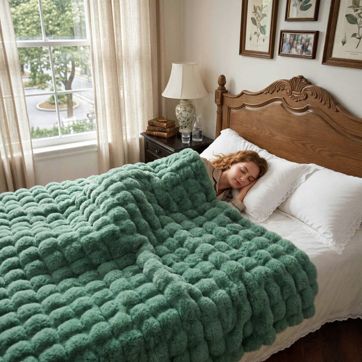 Textured Plush Blanket
