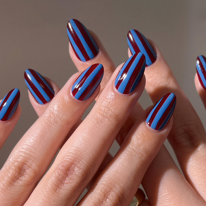 Stylish Striped Nail Wraps Kalsten