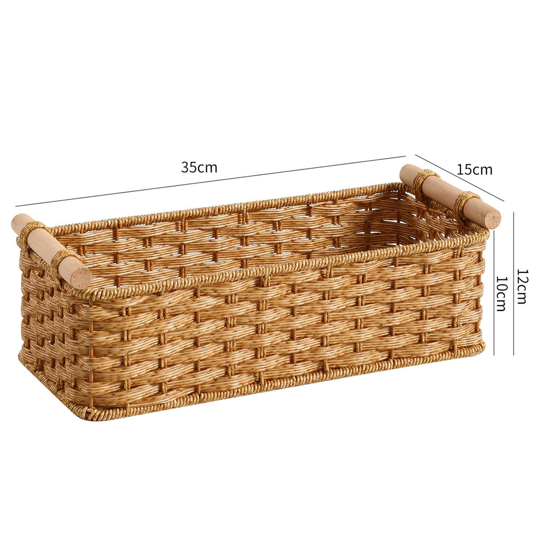 Rectangular Woven Storage Caddy Kalsten