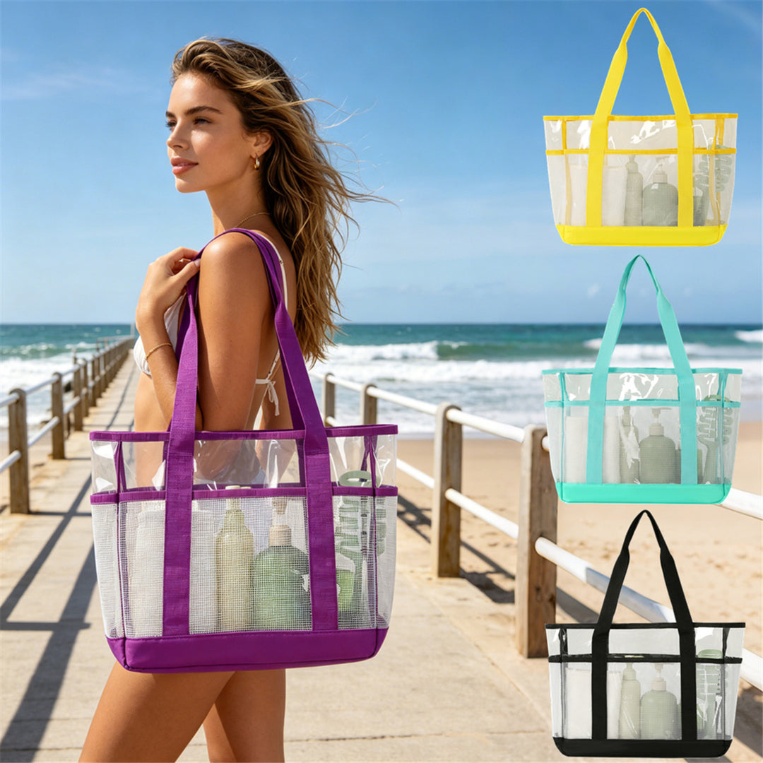 Spacious Clear Tote Bag Kalsten