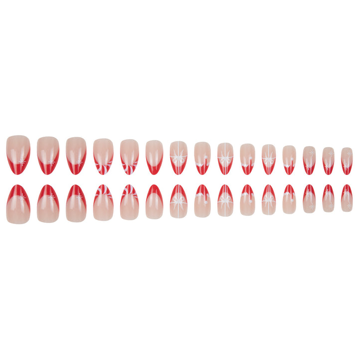 Festive Themed Press-On Nail Art Kalsten