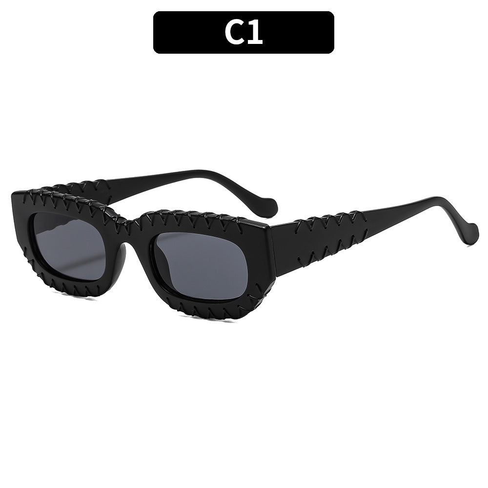 Sculpted Frame Sunglasses
