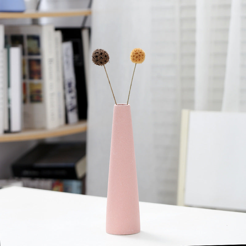 Elegant Sculptural Ceramic Vase Kalsten