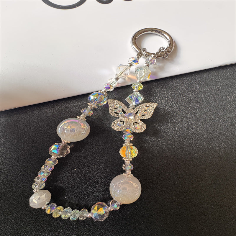 Sparkling Butterfly Charm Keychain Kalsten