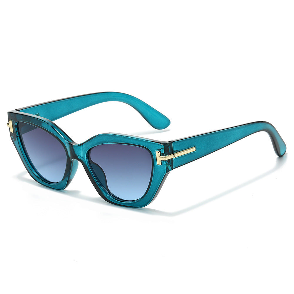 Architectural Cat-Eye Sunglasses Kalsten