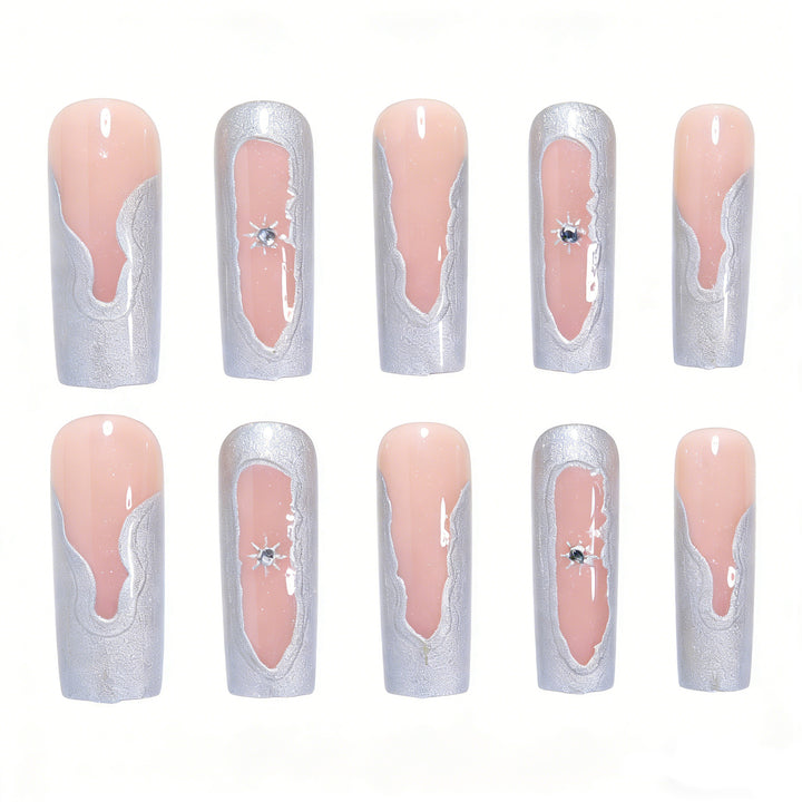 Artistic Press-On Nail Extensions Kalsten