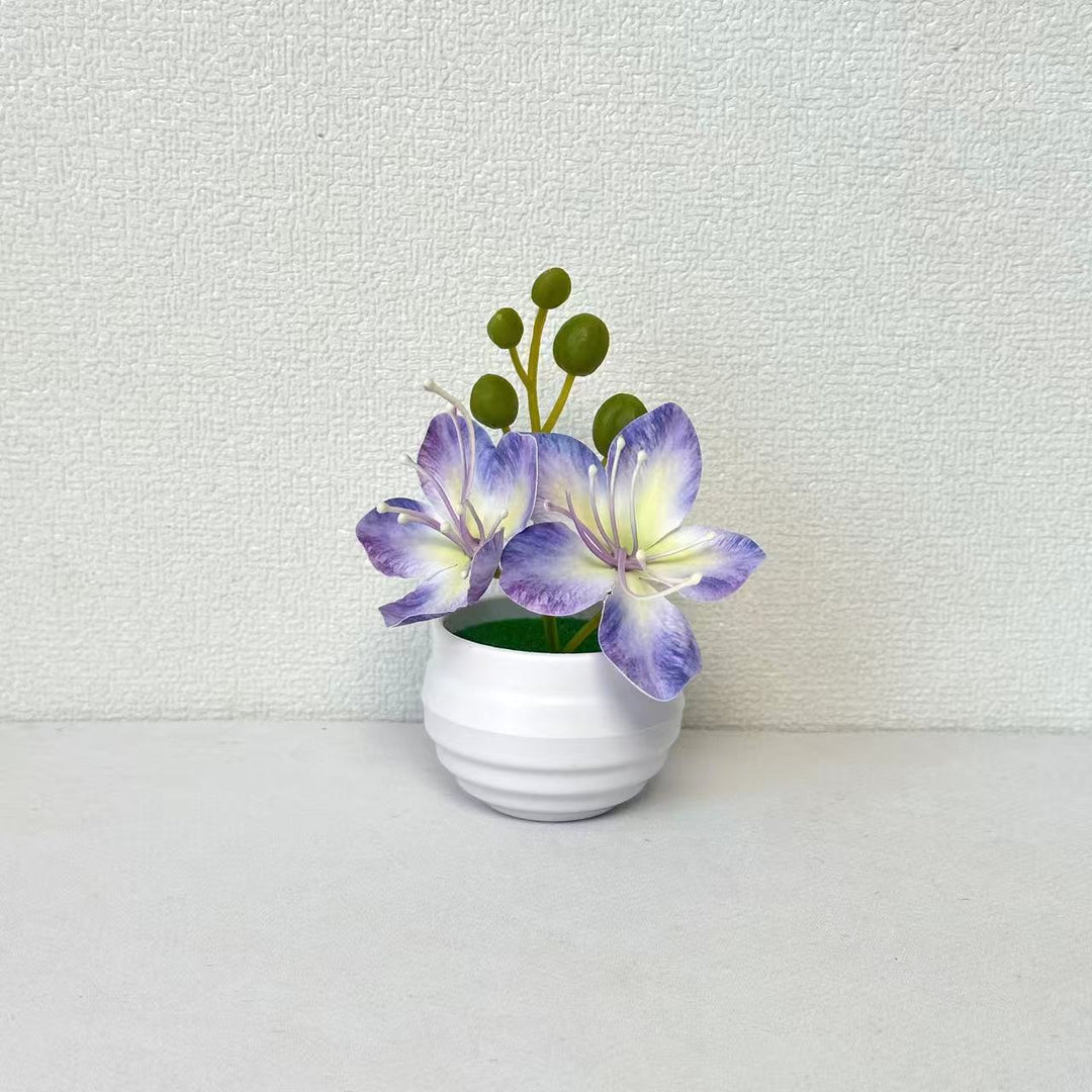 Lifelike Floral Centerpiece for Home Decor Display
