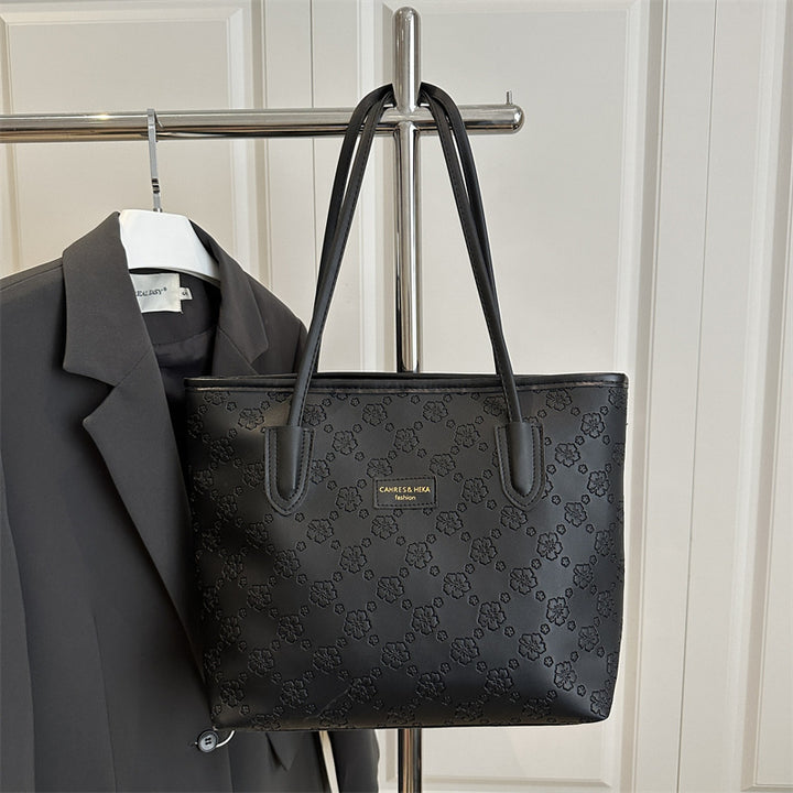 Floral Embossed Tote Bag Kalsten