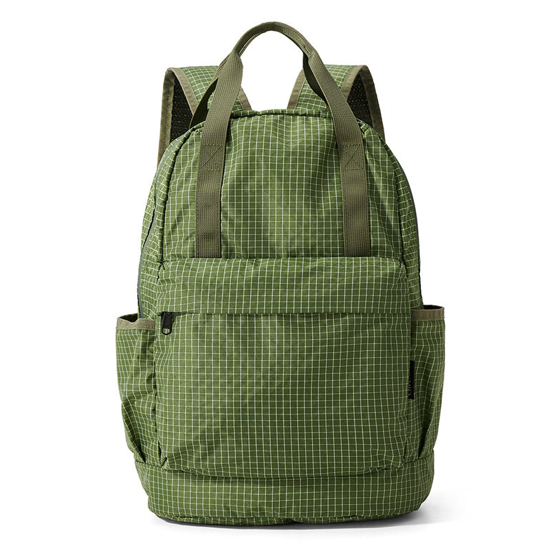 Lightweight Grid Pattern Backpack Kalsten