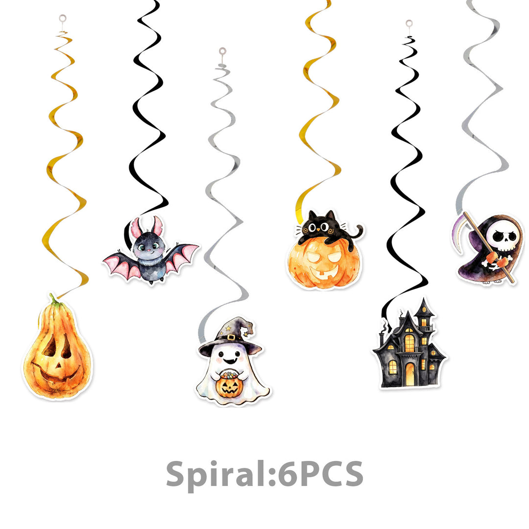 Paper Napkin Set with Halloween Motifs and Detailed Print for Party Decoration