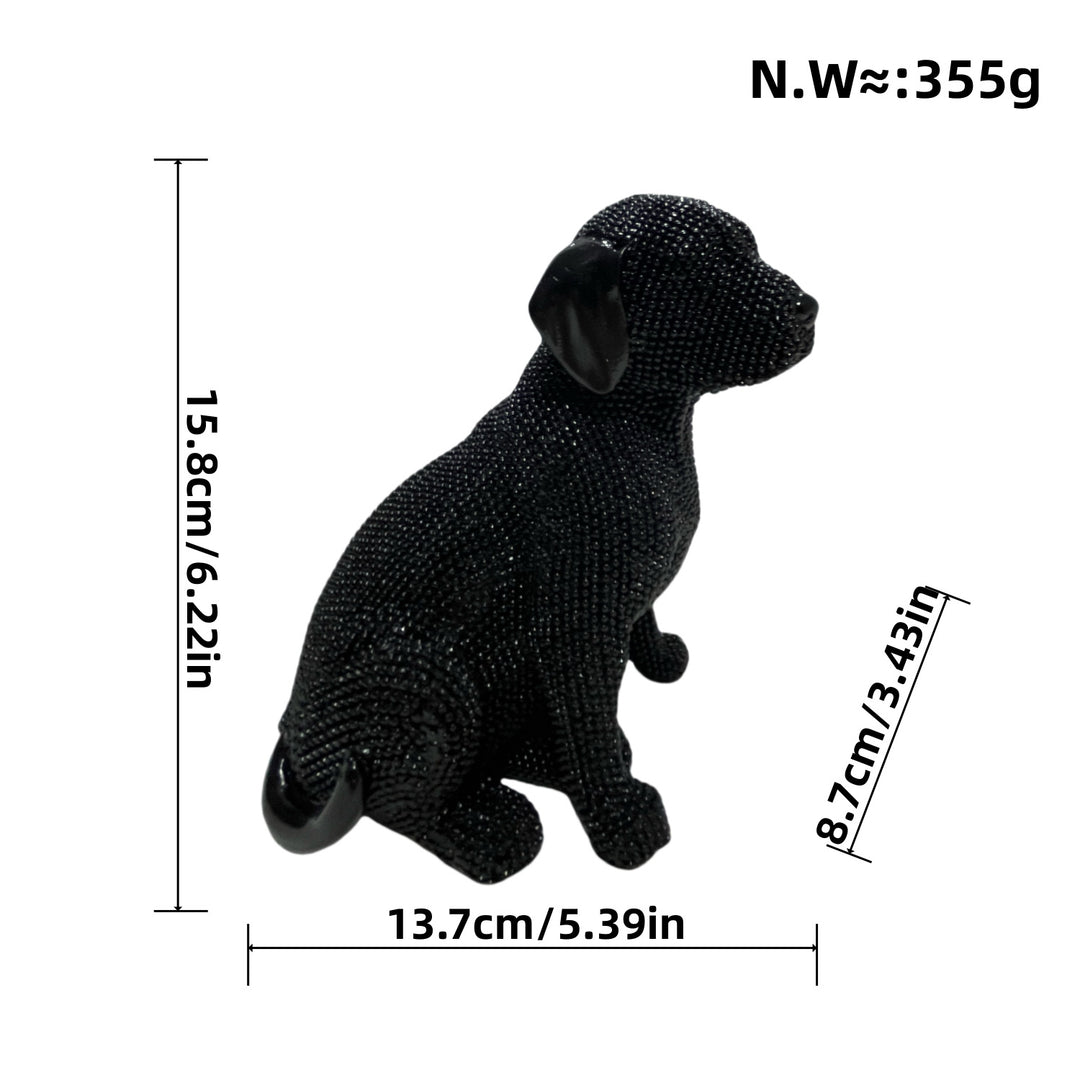 Decorative dog figure in modern design Kalsten