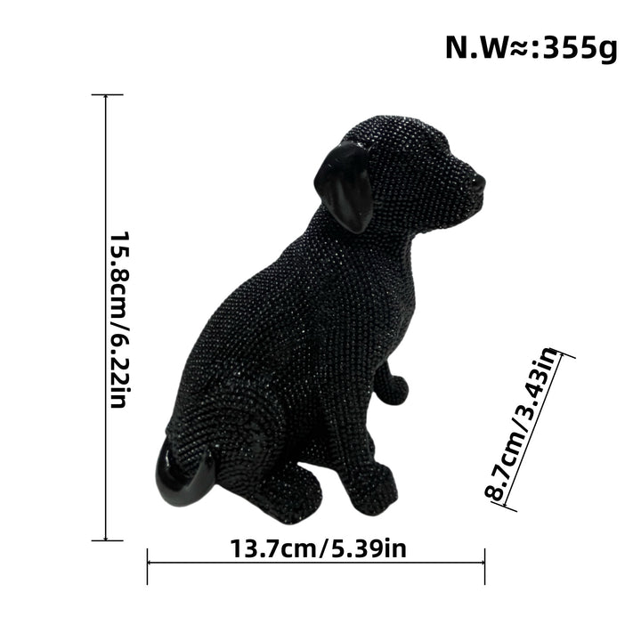 Decorative dog figure in modern design Kalsten