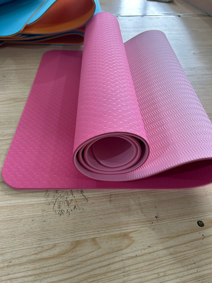 Non-slip fitness yoga mat with double cushioning Kalsten