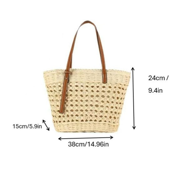 Handbag with Elegant Woven Design Kalsten