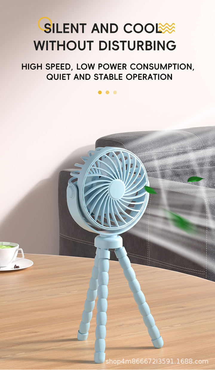 Ladies flexible table fan with movable tripod Kalsten