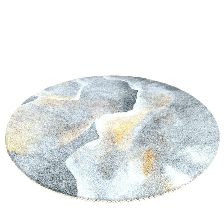 Plush Round Area Rug