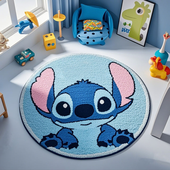 Cartoon Character Round Area Rug