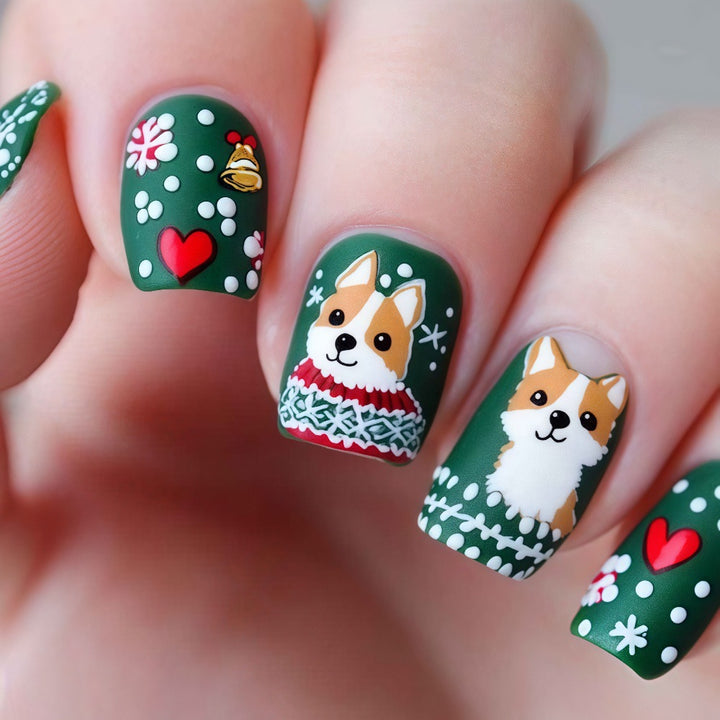 Creative Christmas Art Nails Kalsten