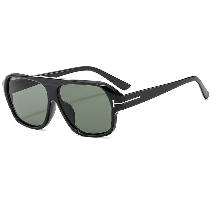 Women's oversized sunglasses with square frame and polarized lenses Kalsten