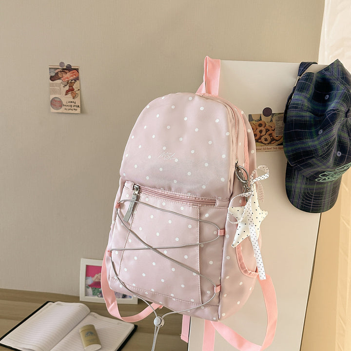 Casual Polka Dot Mini Backpack Kalsten