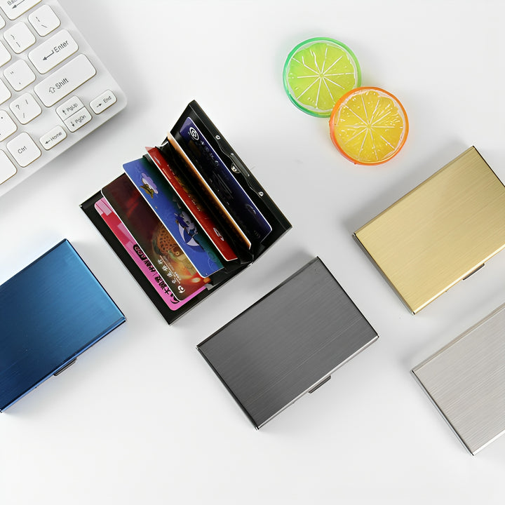 Premium Stainless Steel Business Card Holder