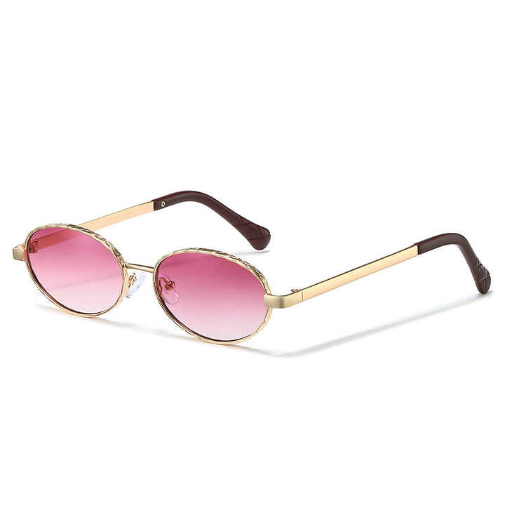 Sleek Oval Frame Sunglasses Kalsten