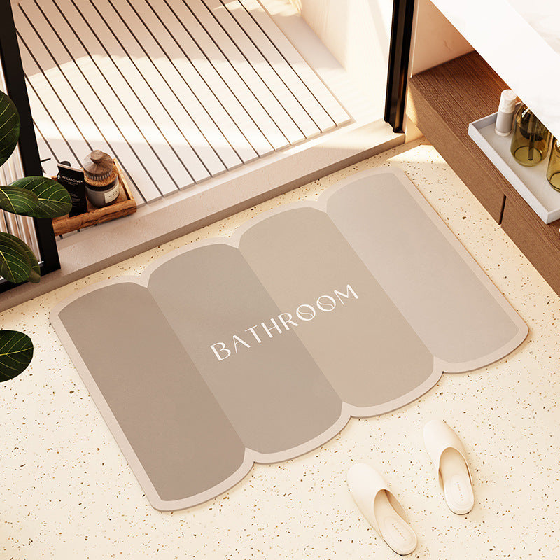 Luxurious Cushioned Bathroom Mat