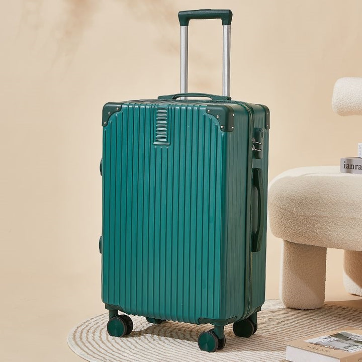Hard-shell suitcase with double safety lock and flexible interior Kalsten