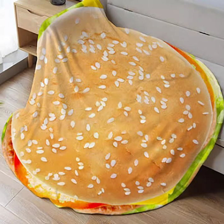 Watermelon Print Plush Throw Blanket