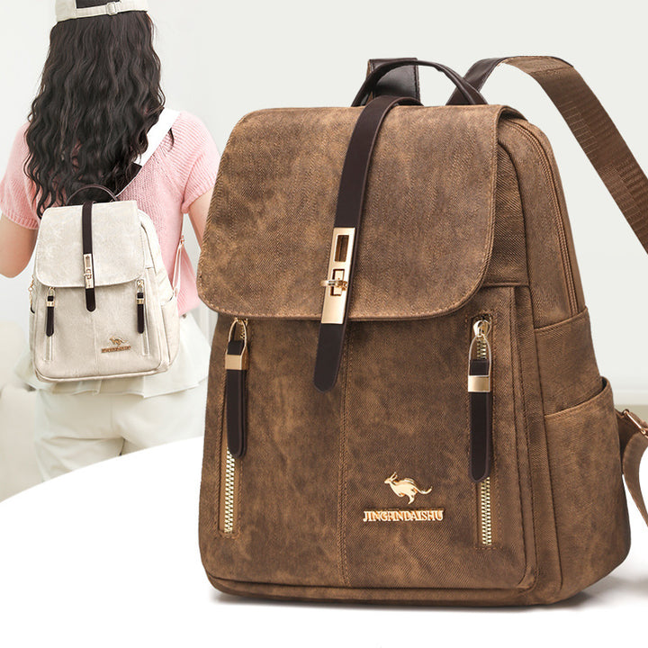 Vintage Canvas Travel Backpack Kalsten