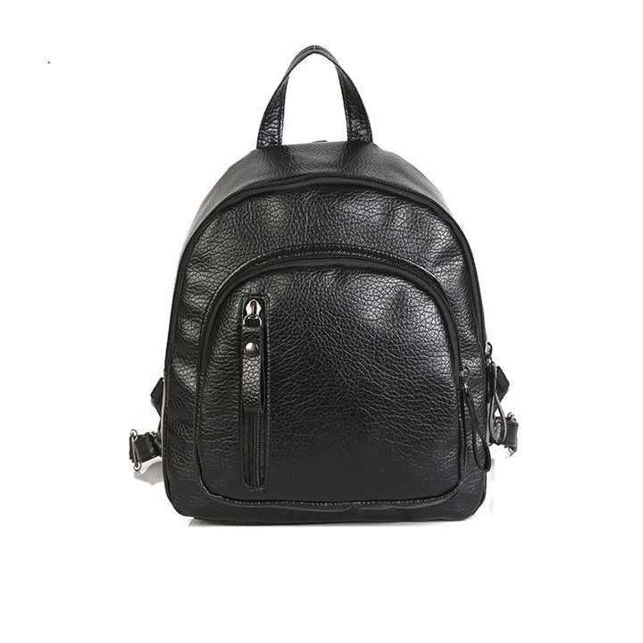 Stylish Leather Mini Backpack Kalsten